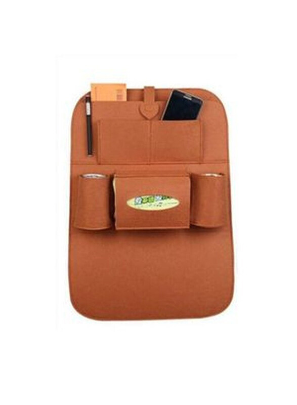 

Generic Car Seat Storage Organizer Holder, Brown
