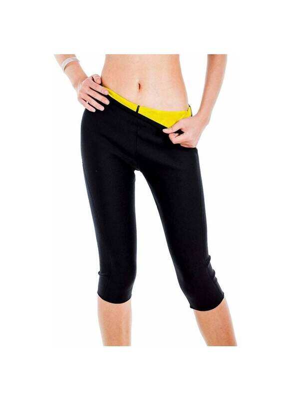 

Generic Slimming Body Shaper Pant, Large, Black/Yellow