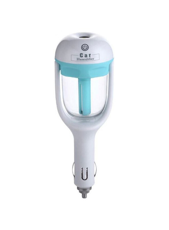 

Generic Car Humidifier & Air Purifier, White/Blue