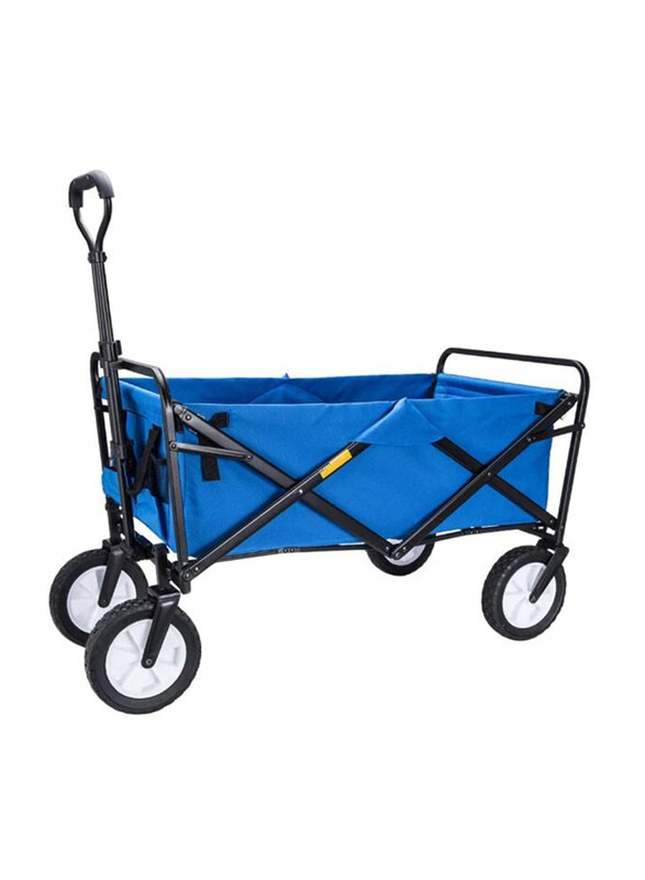 

Cool Baby Heavy Duty Foldable Outdoor Wagon Cart, Blue/Black