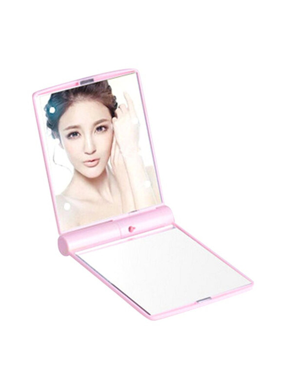 

Generic LED Useful Portable Foldable Mirror, Clear