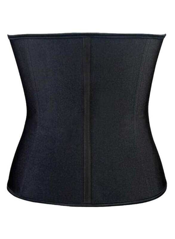 

Generic Abdominal Waist Trimmer Belt, X-Large, Black