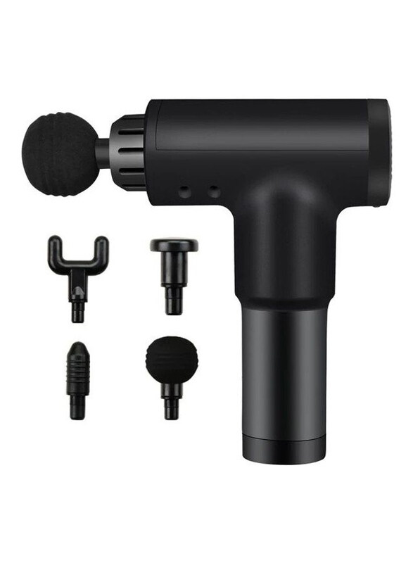 

Generic Muscle Massage Gun with Head Set, 5 Pieces