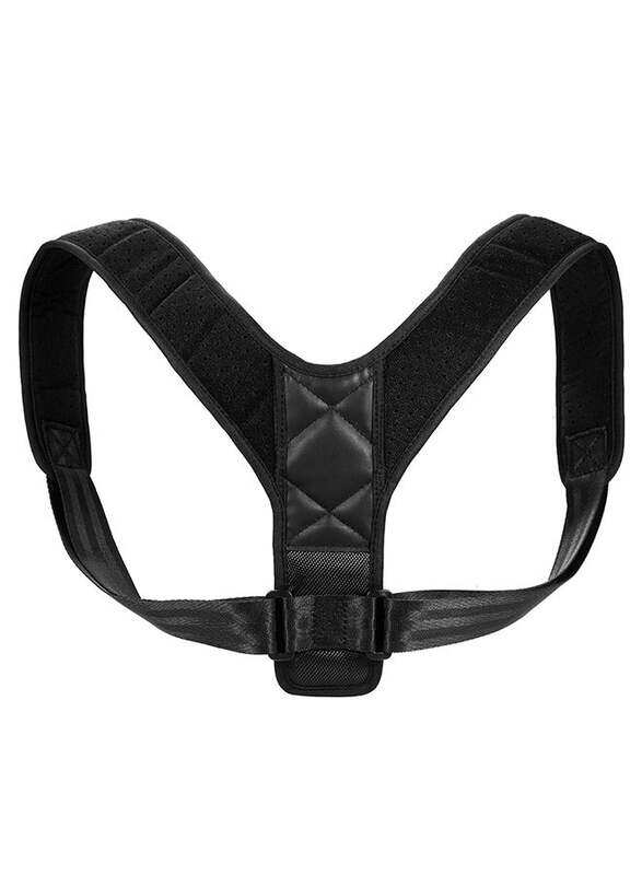 

Generic Lixada Posture Corrector Support Figure 8 Adjustable Clavicle Strap Upper Back Shoulder Support Brace, 16 x 8 x 4cm, Black