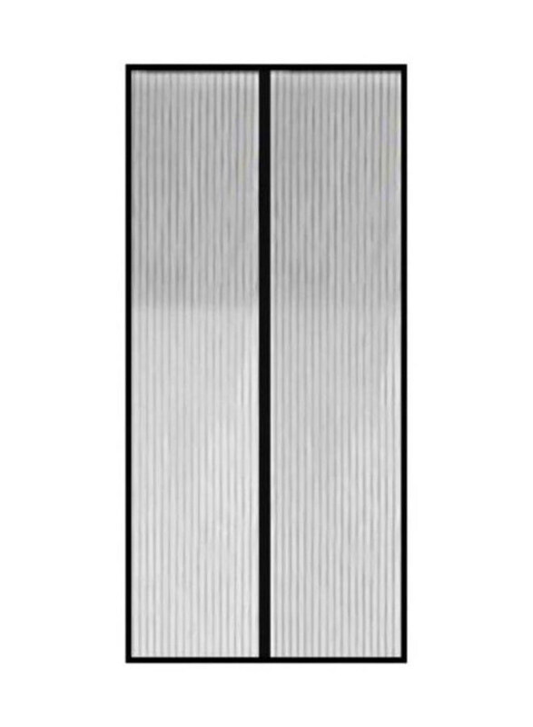 

Generic Magnetic Fly Screen Door Mesh, 210x49.5cm, Black