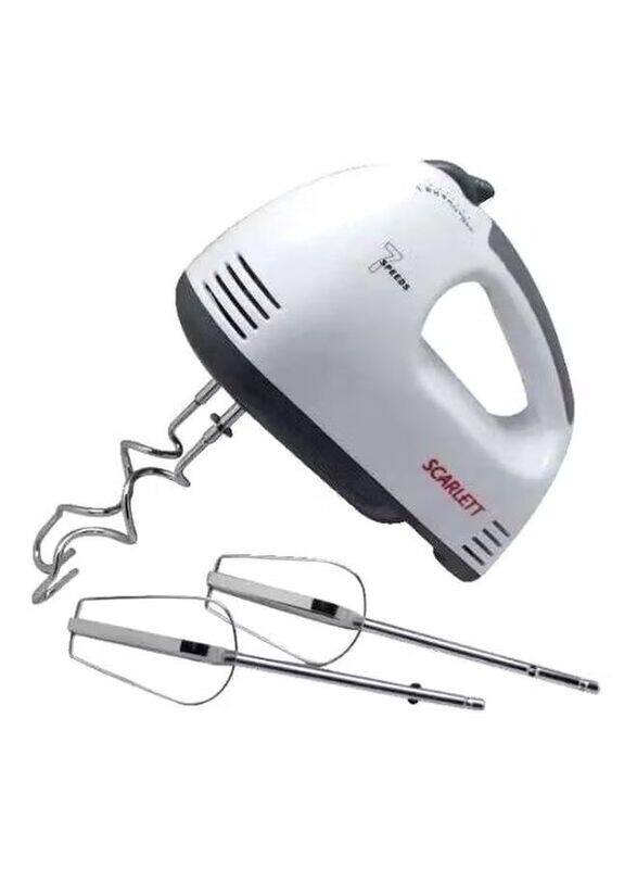 

Generic 5-Piece Hand Mixer Set, 180W, 56525, White