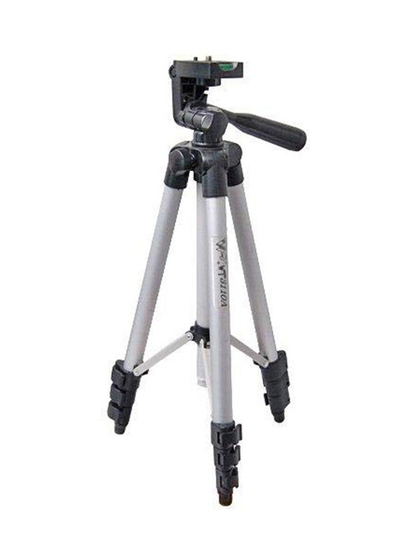 

Generic Portable Tripod Stand For Apple iPhone 6/5/5C/5S/4/4S, Silver/Black