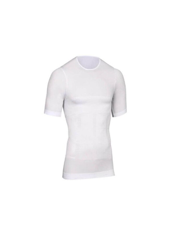 

Generic Slimming Body Shaper Bodysuit, White, One Size