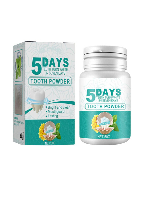 

Eelhoe 5 Day Whitening And Cleaning Tooth Powder, 50gm