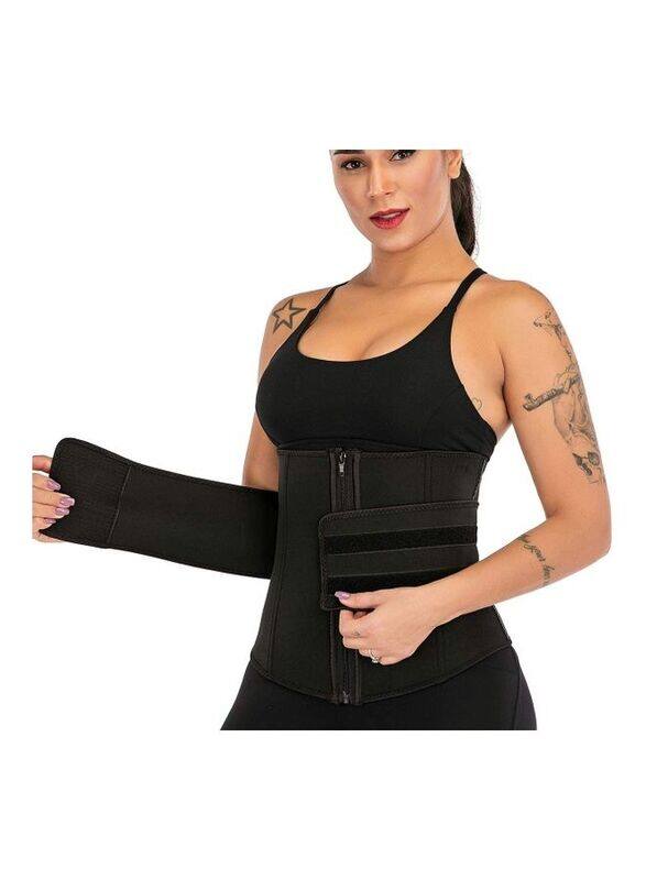 

XiuWoo Women Slimming Waist Trainer Belt, X-Large, Black