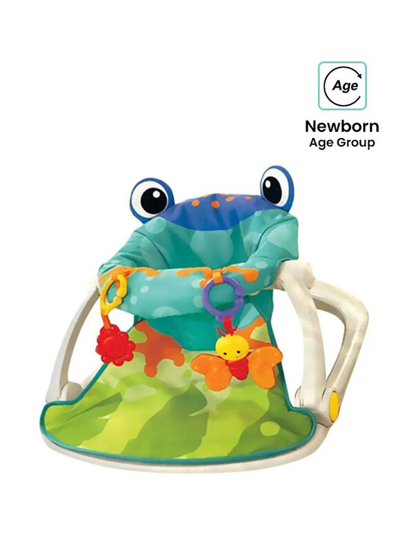 

Baby Love Comfy Portable Baby Floor Seat, Multicolour