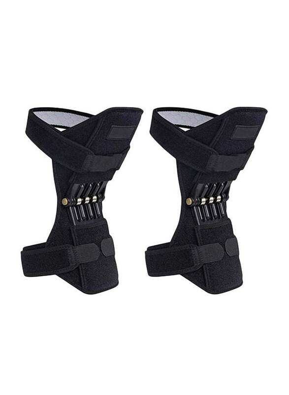 

Generic Alloy Knee Joint Support Pad, 1 Pair, 32 x 23 x 6cm, Black