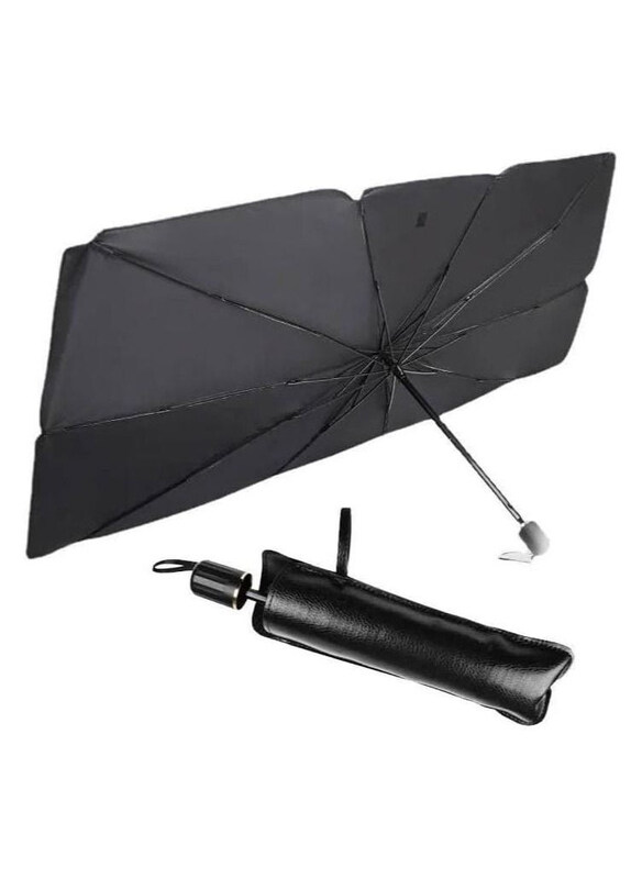 

DubaiGallery Car Foldable Sunshade Windshield Umbrella, Black