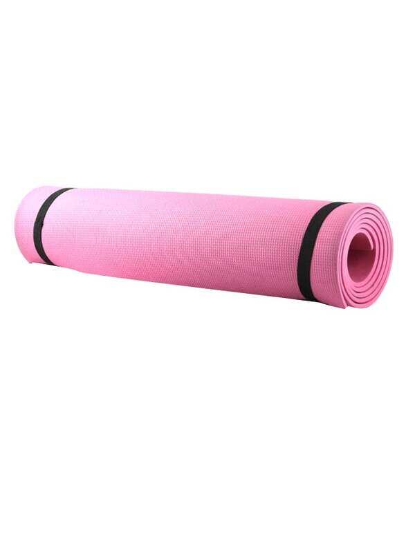 

Generic Non-Slip Foam Yoga Mat, 6mm, Pink