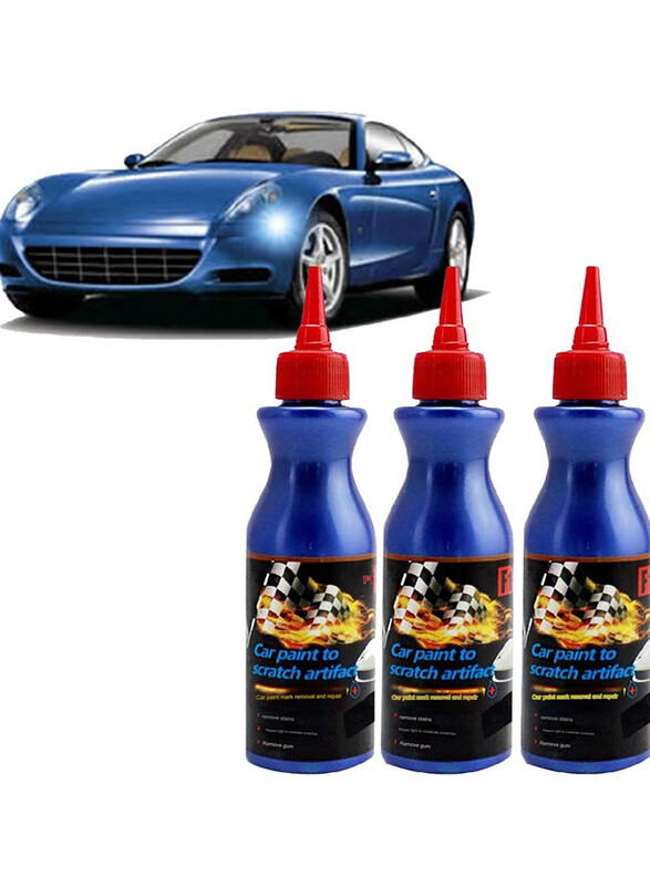 

Dubai Gallery 3 Pieces Magic One Glide Scratch Remover and Repair Kit, Blue