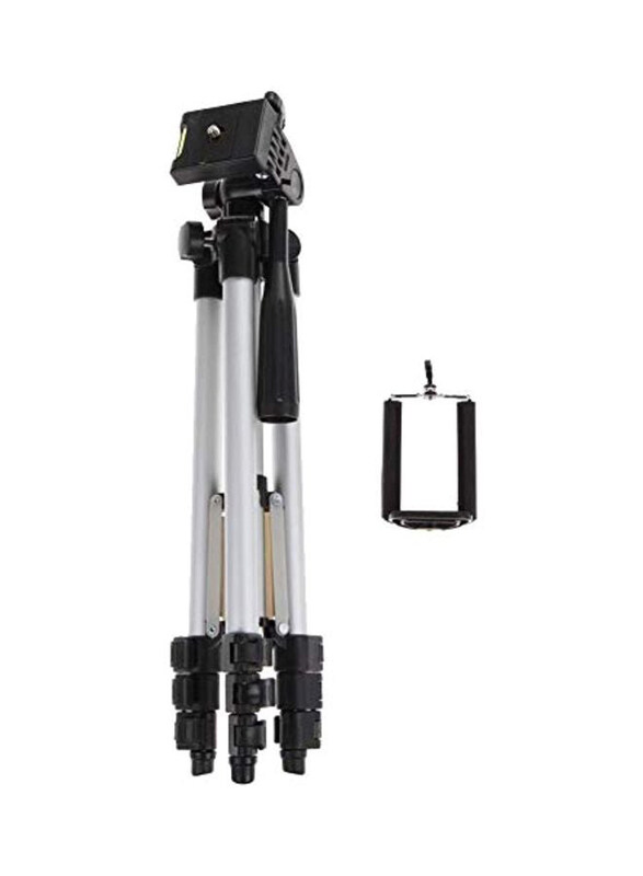 

NA Adjustable Tripods Mount with Bag, Black/Silver