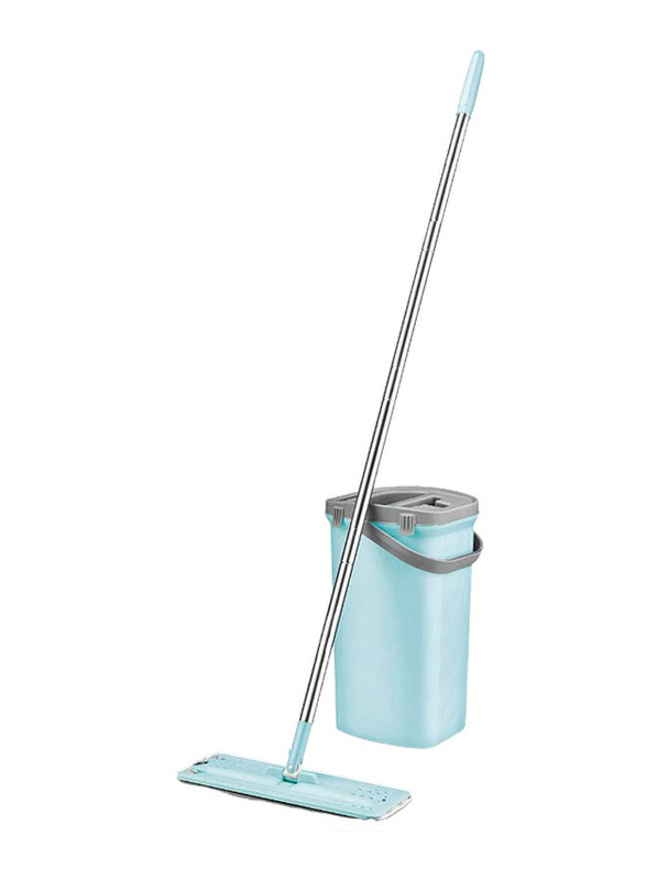 

Floret Microfiber Flat Mop & Bucket System with Pad Tiffany, Grey