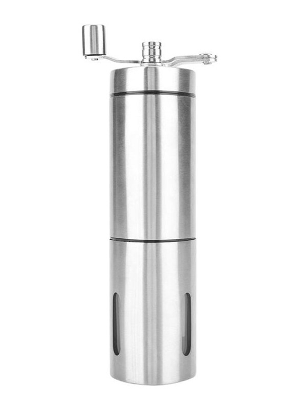 

Generic Stainless Steel Manual Coffee Bean Grinder, JY10953, Silver