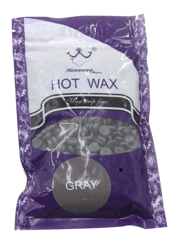 

Konsung Beauty Hair Removal Hard Wax Beans, Grey, 100gm