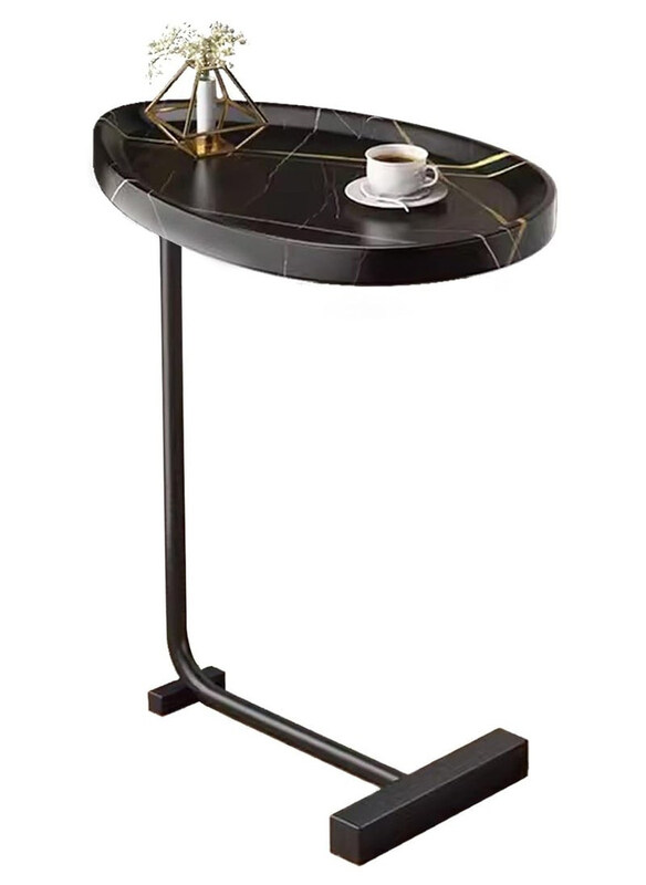 

DubaiGallery Sofa Side End Table, Black