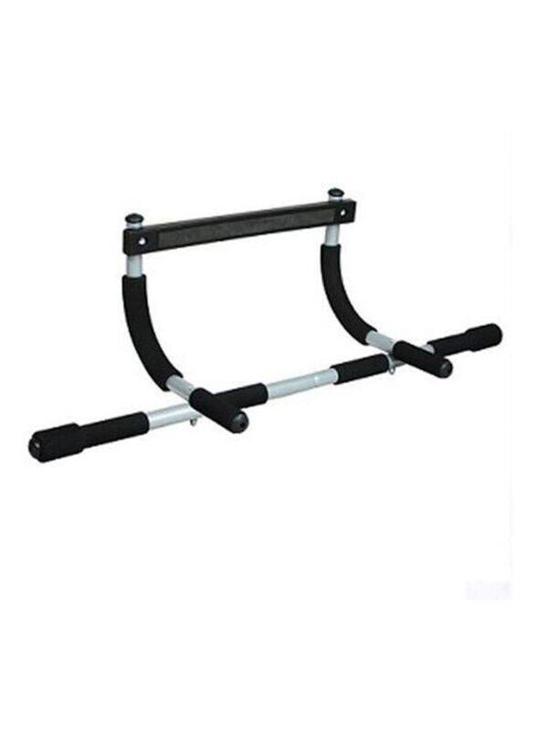 

Generic Iron Gym Arm Chest Hanging Bar, Black