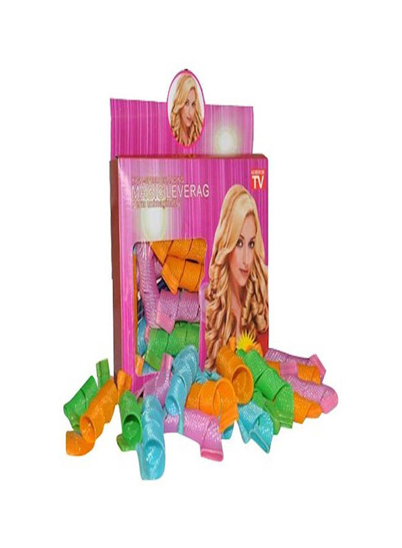 

Magic Leverag Professional Hair Curl Former Set, Multicolour
