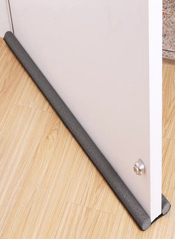

Fashion Home Foamed Cotton Door Bottom Noise Reduction Sealing Strip, Grey
