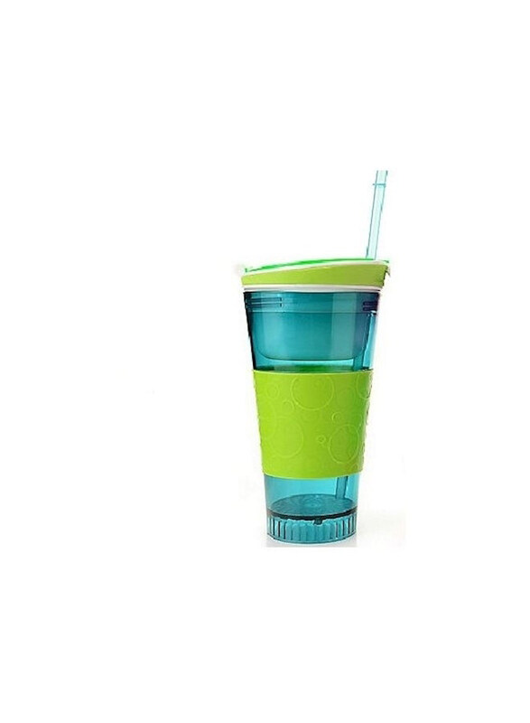

Snackeez 2 In 1 Snack & Drink Glass, Blue