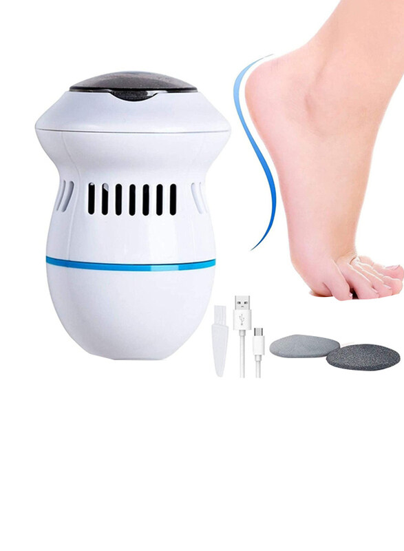 

DubaiGallery Rechargeable Electric Foot File Grinder Dead Callus Skin Remover Foot Pedicure Tool, 1 Piece