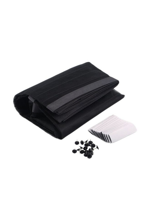 

Generic Anti Mosquito Magnetic Closing Door Screen Curtain, Black