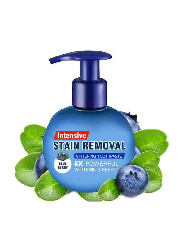 

Jaysuing Blueberry Intensive Stain Removal Whitening Toothpaste