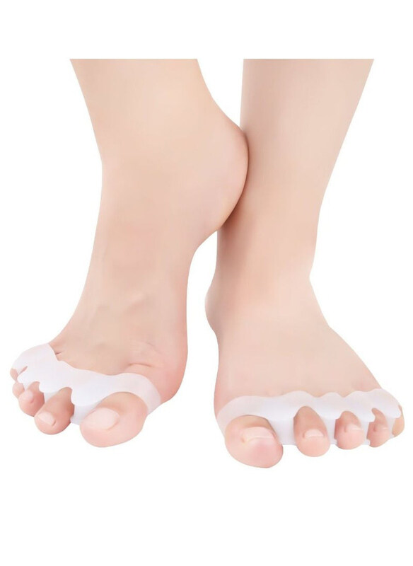 

DubaiGallery Bunion Corrector Toe Separators, 8 Pieces, White