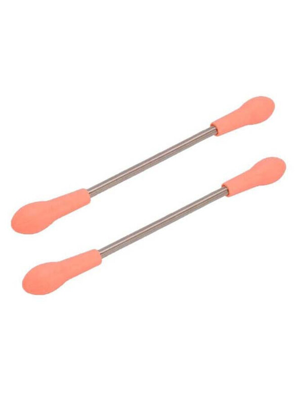 

Generic 2-Piece Facial Hair Remover Stick Epilator Set, Orange/Silver