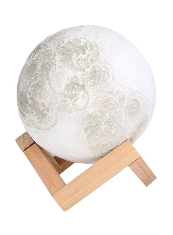 

Beauenty 3D USB LED Moon Lamp with Stand, Multicolour
