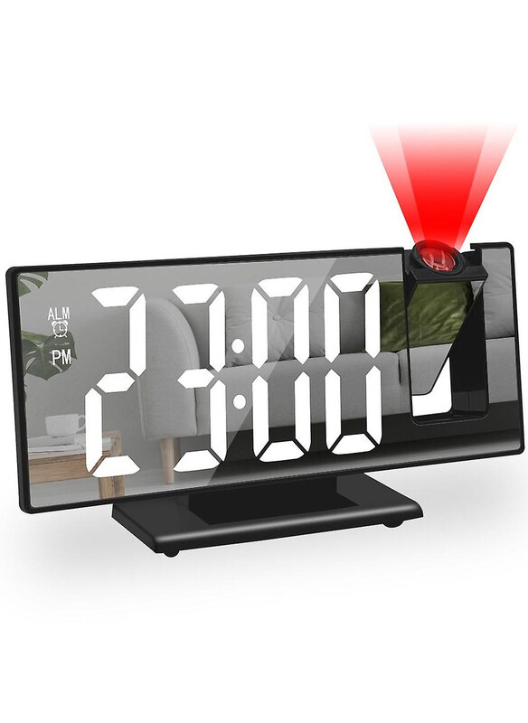 

DubaiGallery 180° Arm Projection Digital Alarm Clock, Multicolour