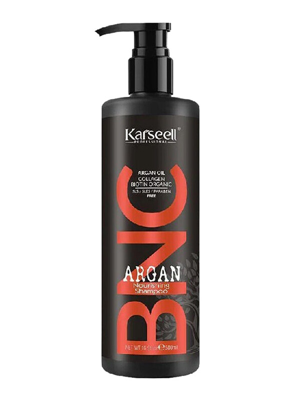 

Karseell BNC Argan Nourishing Shampoo for Dry Hair, 500ml