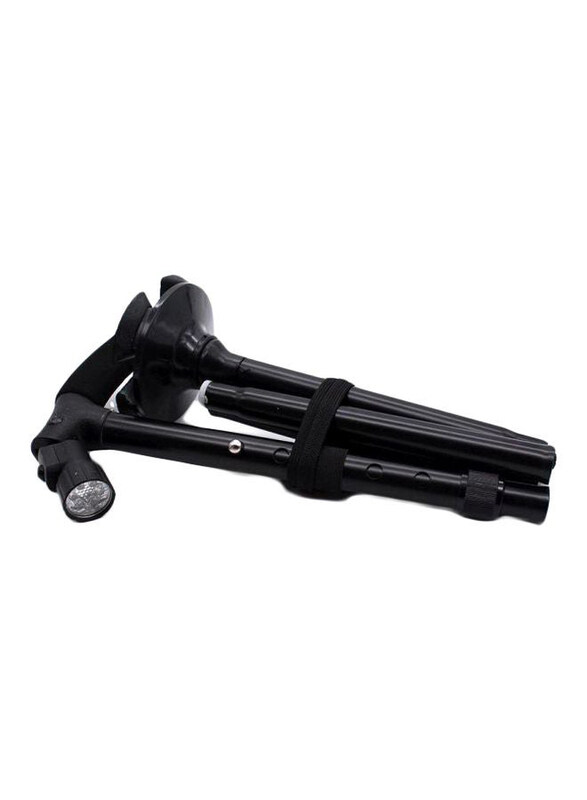 

Generic Magic Cane Unisex Collapsible Adjustable Walking Stick, Black