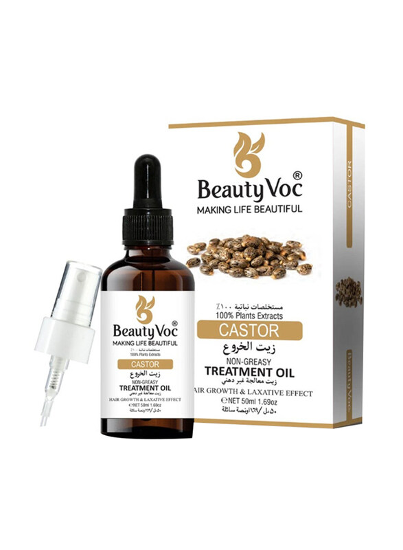 

Beauty Voc 100% Plants Extracts Castor Oil, 50ml