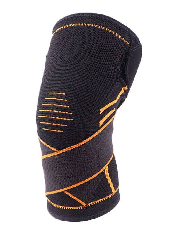 

Generic Sports Compression Cross Strap Knee Pad, X-Large, Multicolour