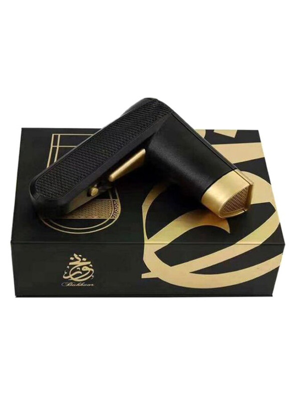 

Generic Mubkhara Bukhoor Air Freshener, Black/Gold