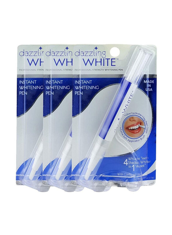 

Dazzling White Instant Whitening Pen, 3 Pieces