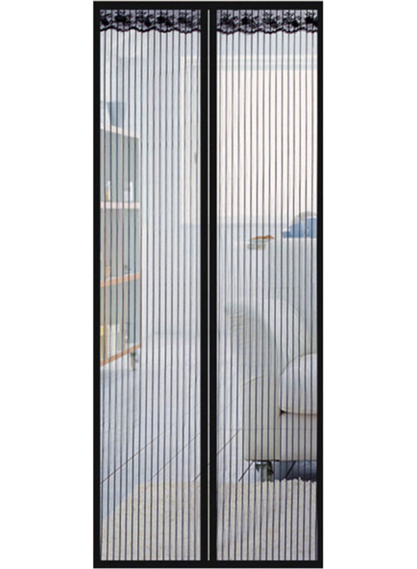 

Generic Mosquito Net Bug Mesh with Full Frame Fastener Tape, Black
