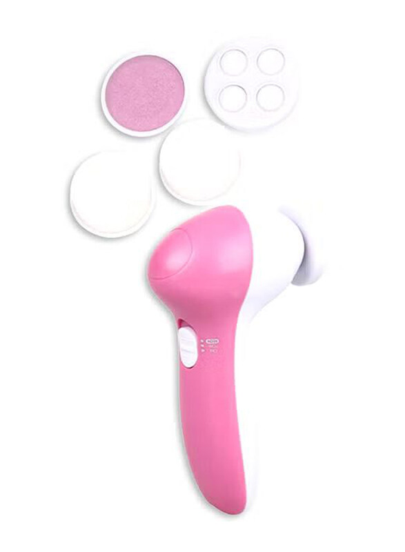 

Dayons 5-In-1 Face Massager Machine, Pink/White