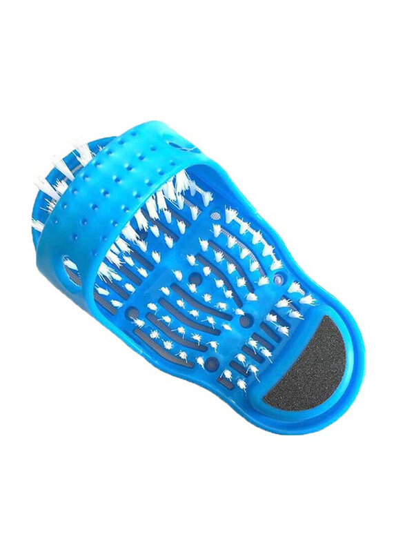 

Generic Plastic Foot Cleaner Bath Shoe, Blue, 28 x 12 x 14cm, 1 Piece