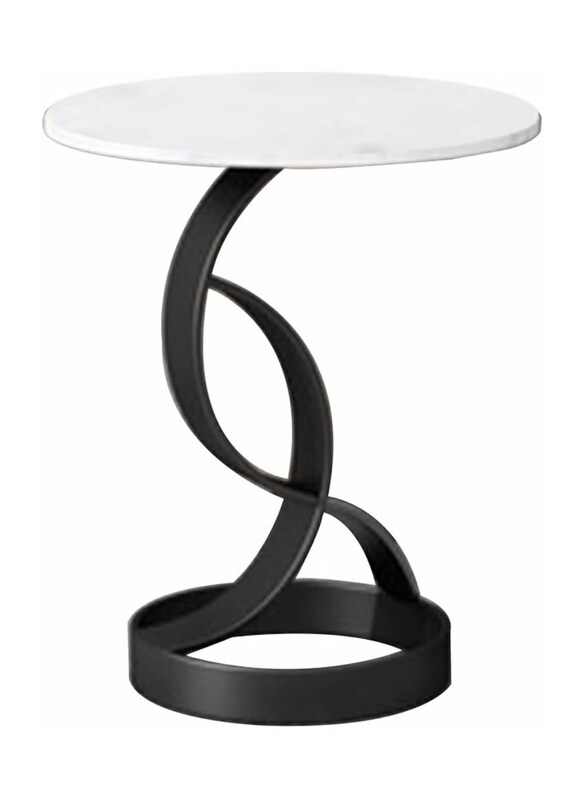 

DubaiGallery Small Luxury Japanese Coffee Tables, White/Black