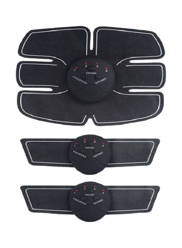 

Generic Smart Tummy Toning Muscle Toner Charmener EMS Fitness Belt, Black