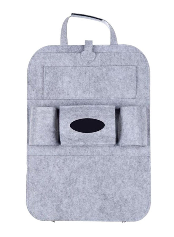 

Generic Car Seat Back Storage Organizer, 2724711259004, Grey
