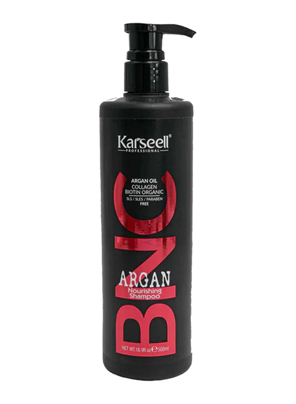 

Karseell BNC Argan Nourishing Shampoo for Dry Hair, 500ml