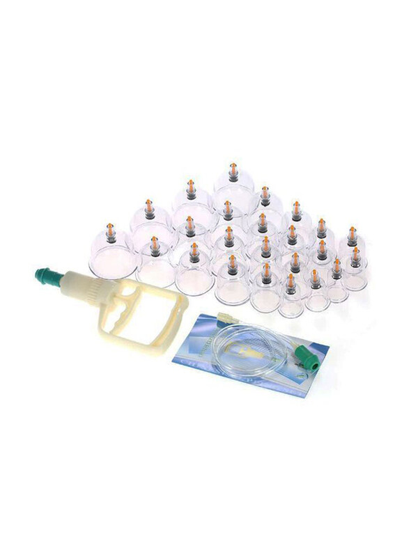 

Generic 24-Piece Thicker Cupping Suit Set with Accessories, MD073, Multicolour