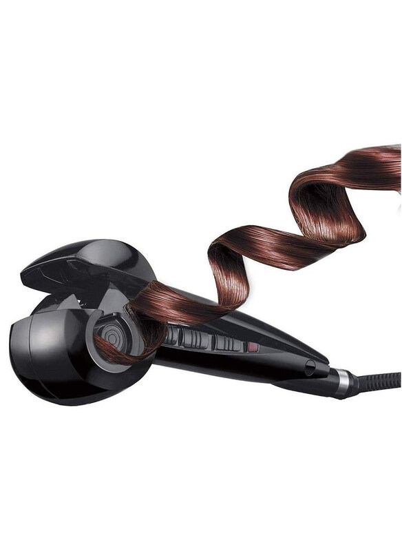 

Generic Hair Curling Automatic Ceramic Hair Curler, Black